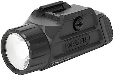 HOLOSUN P.ID Pistol Light – 1,000 Lumen High Output Weaponlight with Magnetic USB Charging, 18350 Rechargeable Battery, MIL-STD-1913 Mount, IPX8 Waterproof, Compact Aluminum Housing : Sports & Outdoors