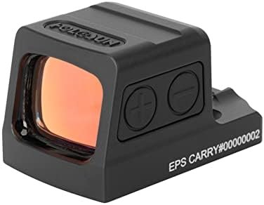 HOLOSUN EPS Carry Green 6 MOA Dot Reflex Pistol Sight - Waterproof Shake-Awake Parallax-Free Enclosed Sight for Subcompact Handguns with 12 Brightness Settings & RMSc-to-K Footprint Adapter Plate : Sports & Outdoors