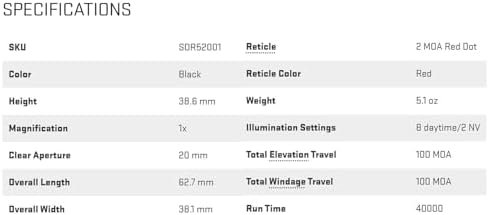 SIG SAUER Romeo5 1X20mm Tactical Hunting Shooting Durable Waterproof Fogproof Illuminated 2 MOA Red Dot Reticle Gun Sight | Picatinny Mount Included : Sports & Outdoors - Image 4